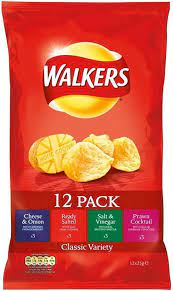 Walkers Chips Classic 12pk