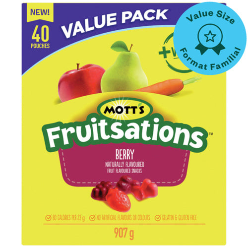Motts Fruit Snacks Berry [907g]