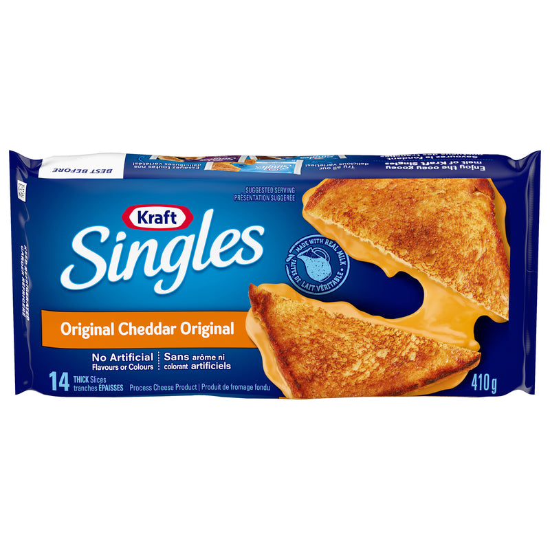 Kraft Cheese Slices Thick [410g]