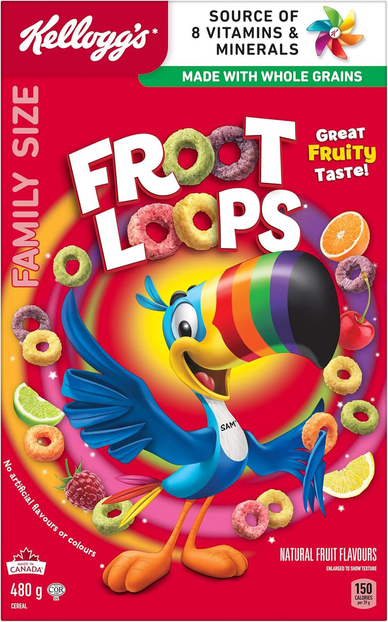 Kelloggs Froot Loops [480g]