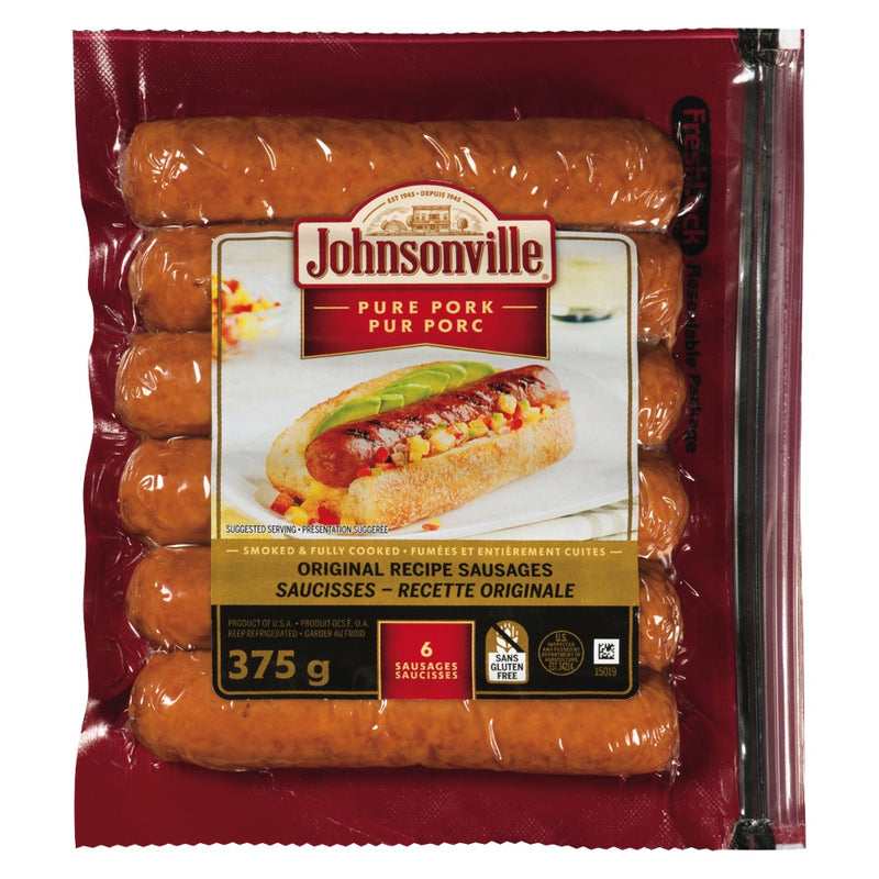 Johnsonville Sausage Smoked Bratwurst [375g]