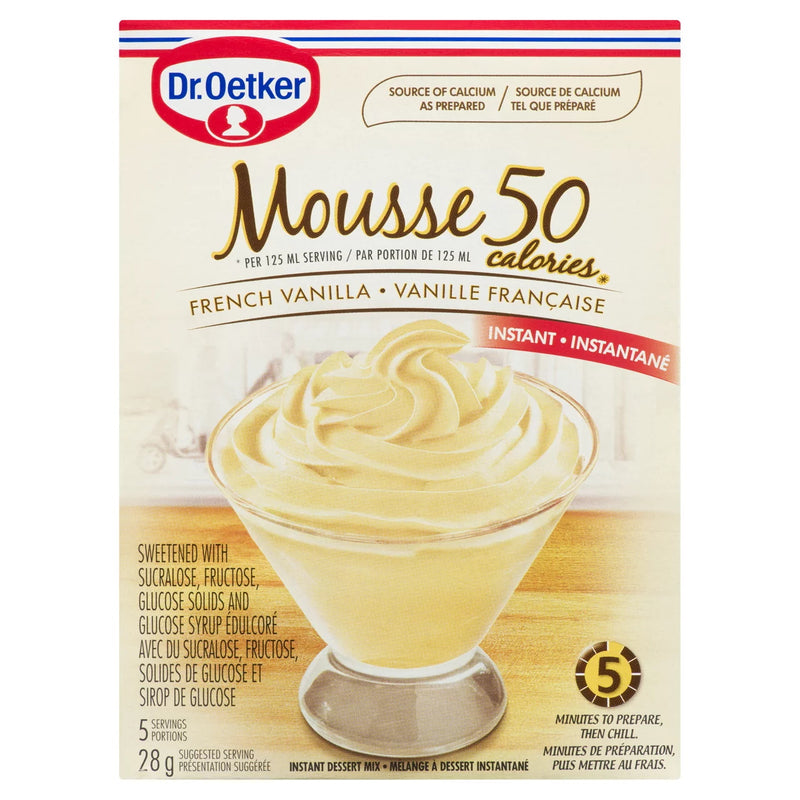 Oetker Mousse Vanilla Light [28g]