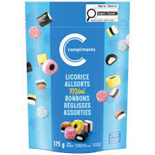 Compliments Licorice Allsorts 175g