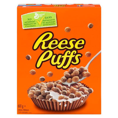Reese Puffs Cereal Family Size [601g]