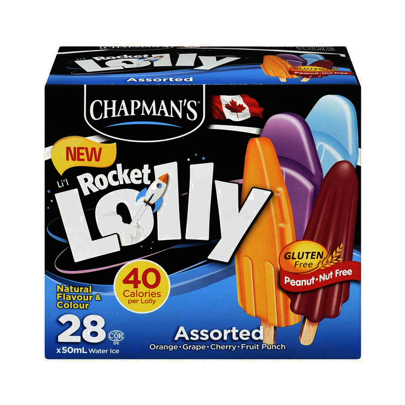 Chapman's Lil Lolly Rockets Assorted [28pk]