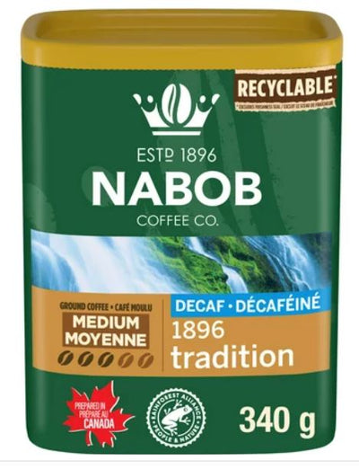 Nabob Coffee 1896 Tradition Decaf 340g