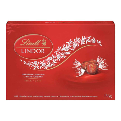 Lindt Lindor Milk Chocolate Truffles, 156 g