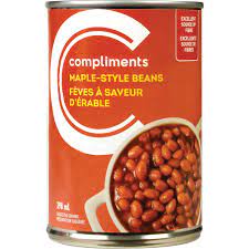 Compliments Beans Maple Style [398ml]