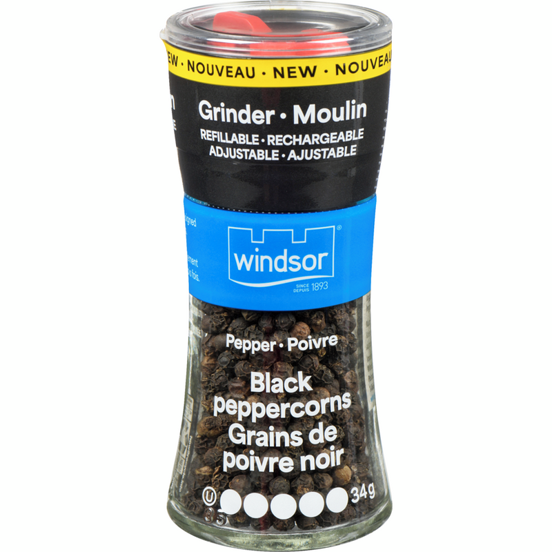 Windsor Black Pepper Grinder [34g]