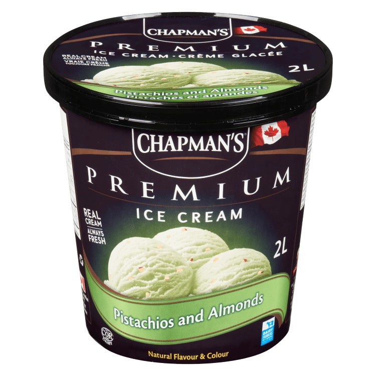 Chapman's Ice Cream Pistachio Almond [2l]