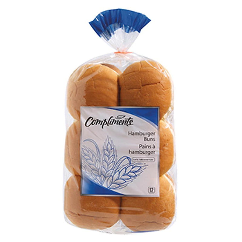 Compliments Hamburger Buns [12pk]