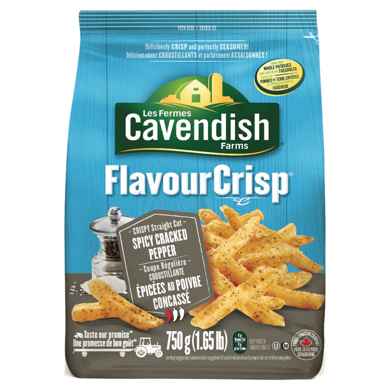 Cavendish Cracked Pepper Fries [750g]