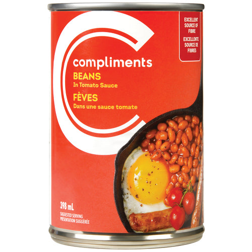 Compliments Beans In Tomato [398ml]