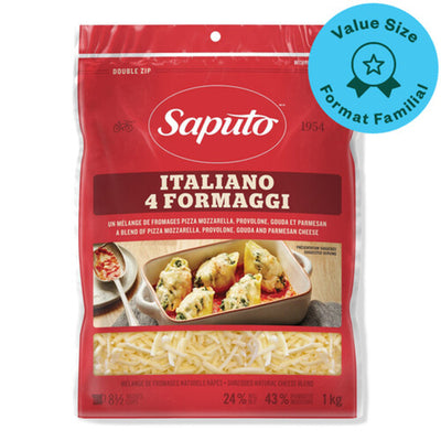 Saputo 4 Cheese Shredded [1kg]
