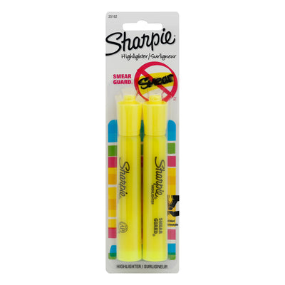 Sharpie Seam Guard Highlighter, 2 highlighters [2pk]