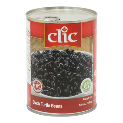 Clic Black Turtle Beans [540ml]