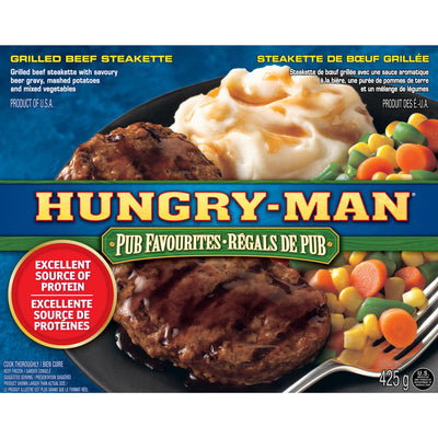 Hungry Man Beef Steakette [425g]