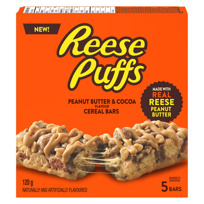 Reese Puffs Cereal Bars 120gr