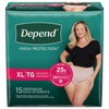 Depends for Women XL [15pk]