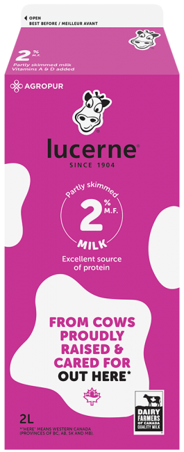 Lucerne 2% Milk 2Ltr [2 LTR]