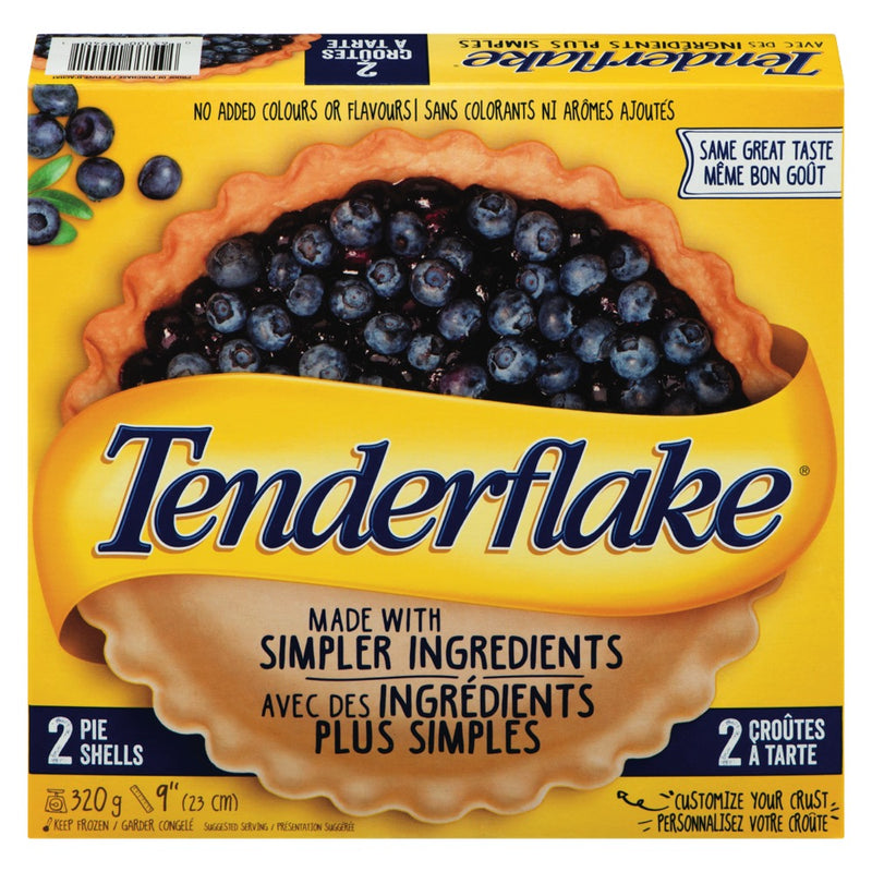 Tenderflake Reg Pie Shells 9in