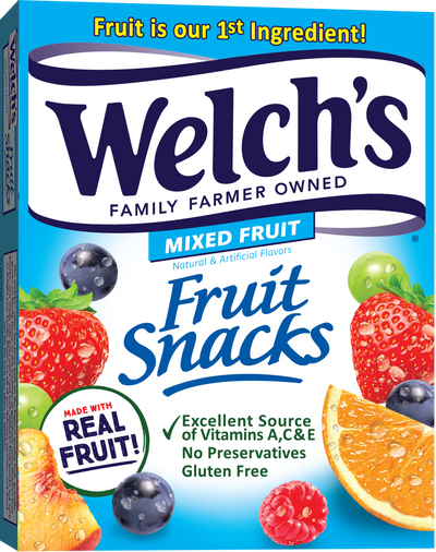 Welchs Fruit Snacks Assorted [616g]