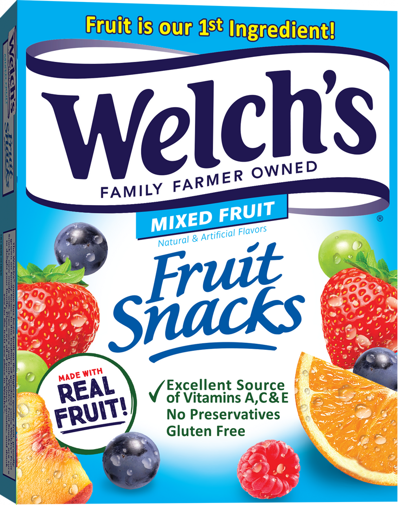 Welchs Fruit Snacks Assorted [616g]