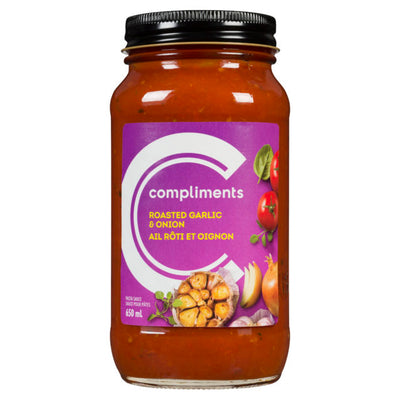 Compliments Roasted Garlic & Onion Pasta Sauce [650ml]
