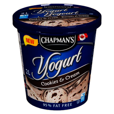 Chapman's Frozen Yogurt Cookies & Cream [2l]