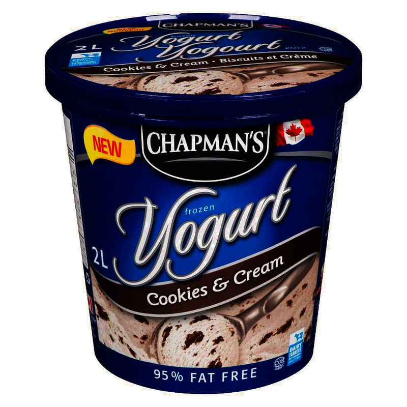 Chapman's Frozen Yogurt Cookies & Cream [2l]