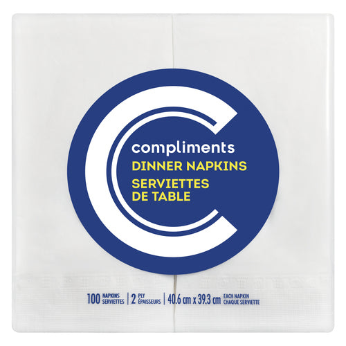 Compliments Napkins 2 Ply [100pk]