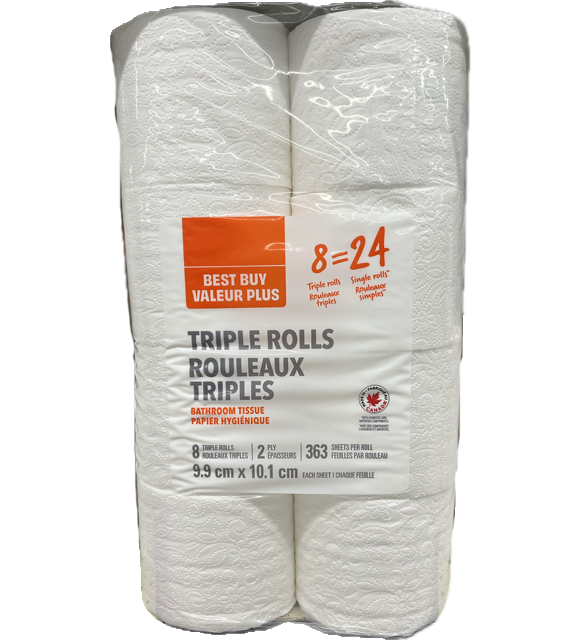 Best Buy Bath Tissue 2-Ply [8pk]