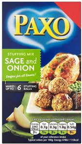 Paxo Sage & Onion Stuffing [85g]