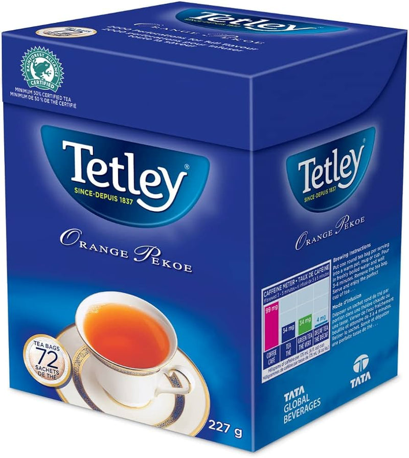 Tetley Tea Bags 72pk [72 pkg]