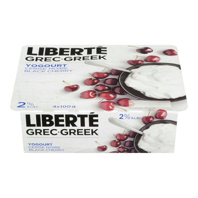 Liberte Greek Yogurt Black Cherry [4pk]