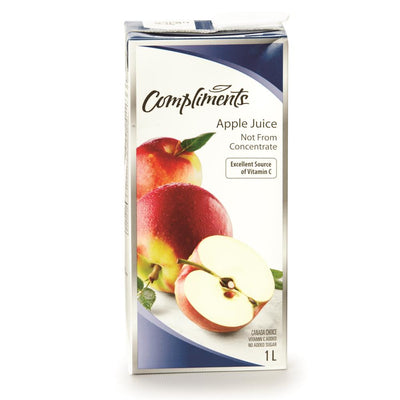 Compliments Pure Apple Juice [1l]
