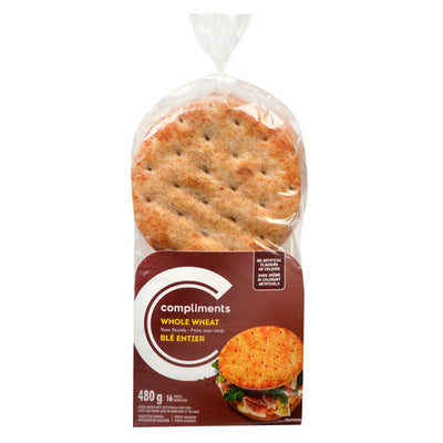 CompNaanRoundWholeWheat [480g]