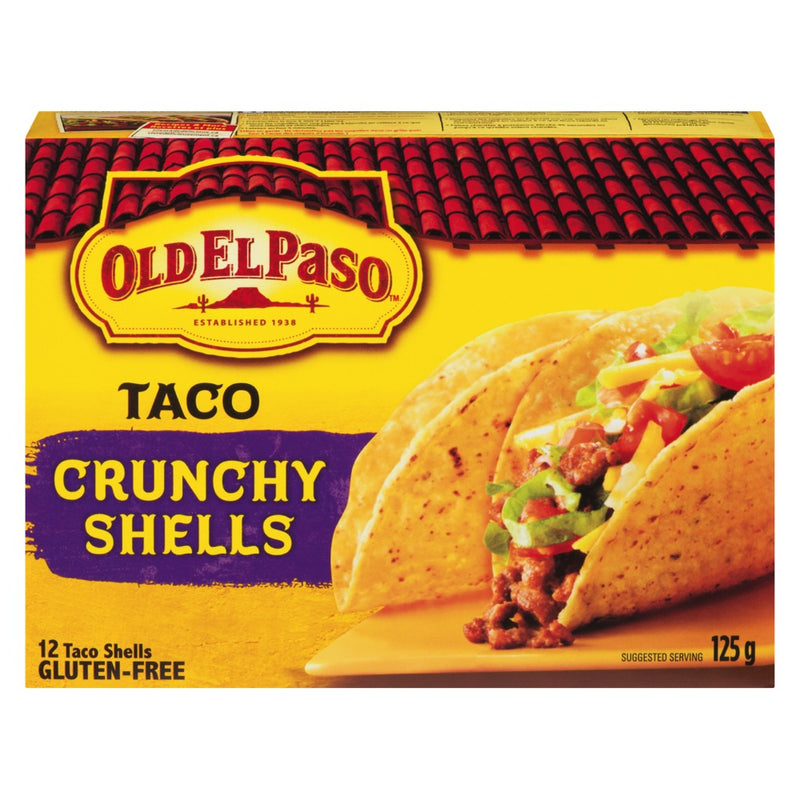 Old El Paso Crunchy Taco Shells [125g]