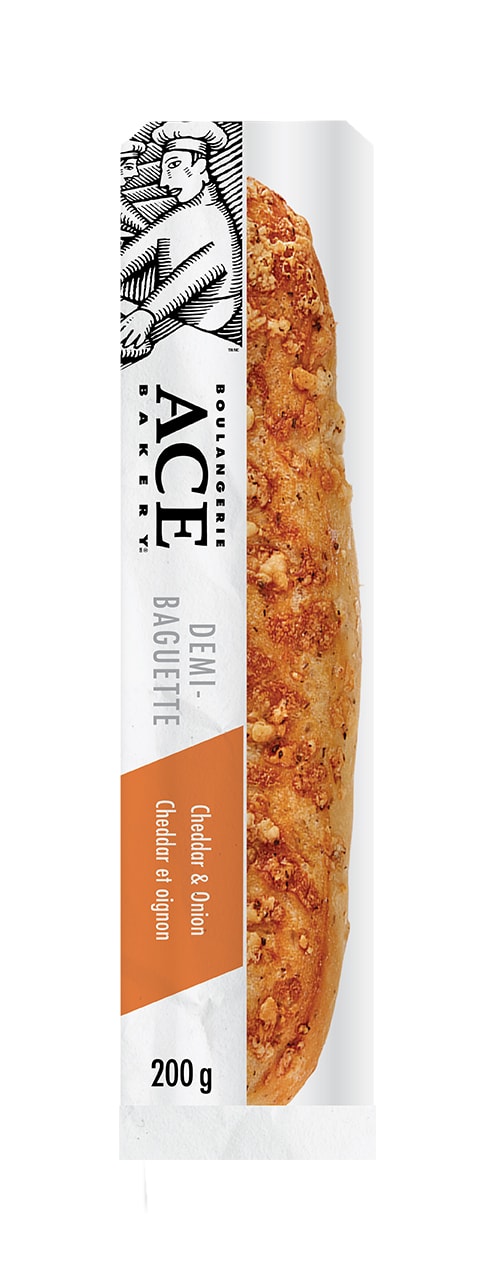 Ace Chedr & Onion Demi Bguette [200g]