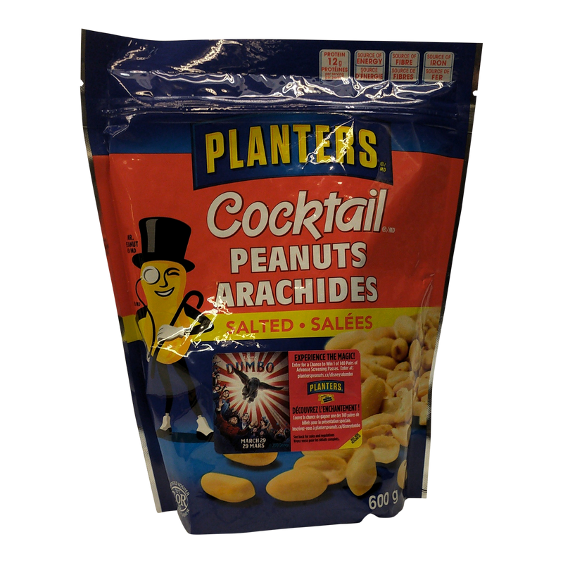 PlantersCocktailPeanutsSalted [600g]