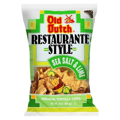 Old Dutch Restaurante Salt & Lime [275g]