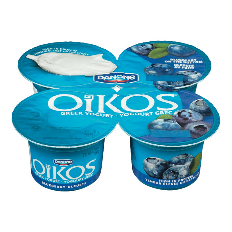Oikos Greek Yogurt Blueberry [4pk]