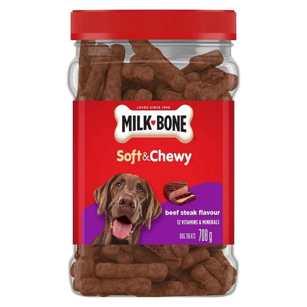 Milk Bone Soft&Chewy Beef [708g]
