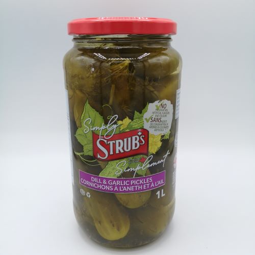 Strubs Garlic Dill Pickles [1l]