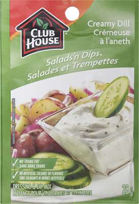 ClubHouseSaladDipCreamyDill [28g]