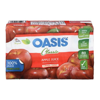 Oasis Apple Juice 8pk [8 pkg]