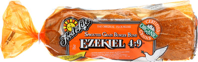 Food For Life Sprouted Grain Burger Buns, 454 g