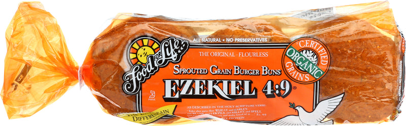 Food For Life Sprouted Grain Burger Buns, 454 g