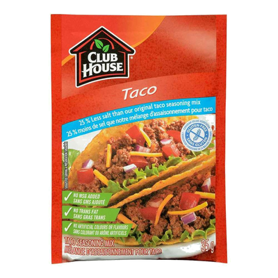 Club House GF Taco Mix LS [35g]