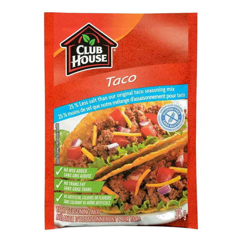 Club House GF Taco Mix LS [35g]